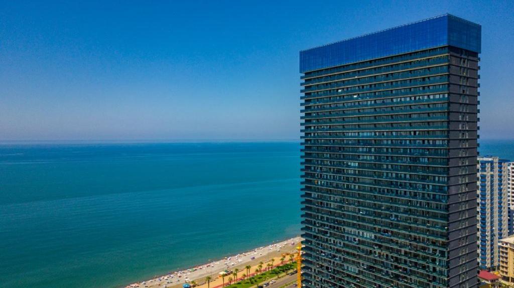 Студия С Потрясающим Видом На Море В Orbi Beach Tower Batumi Exterior foto