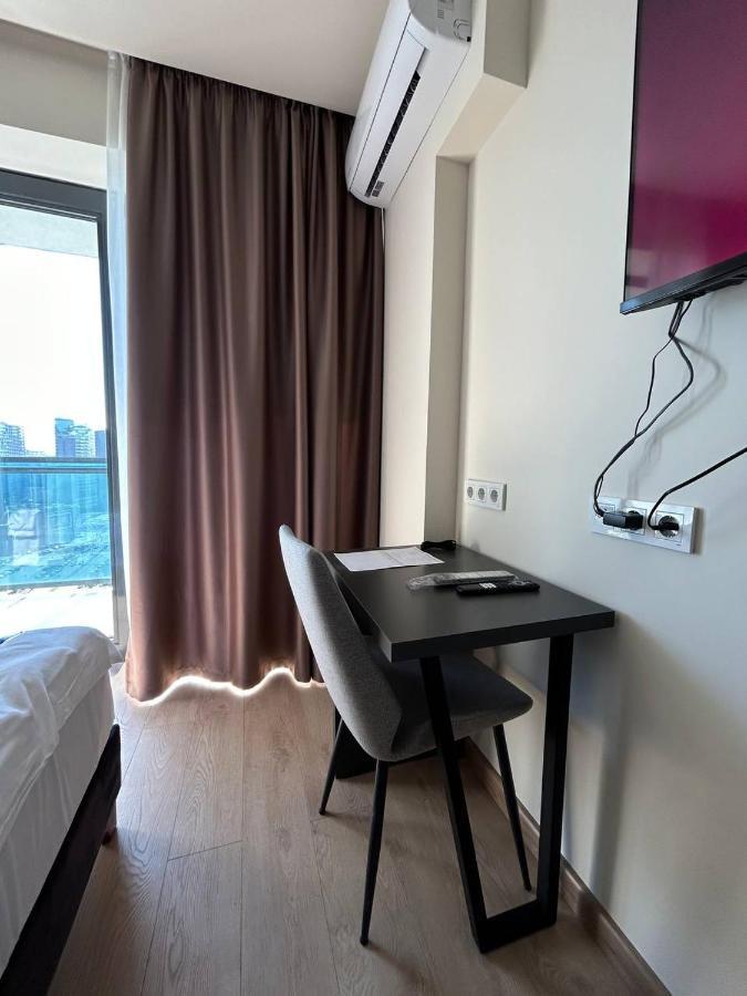 Студия С Потрясающим Видом На Море В Orbi Beach Tower Batumi Exterior foto