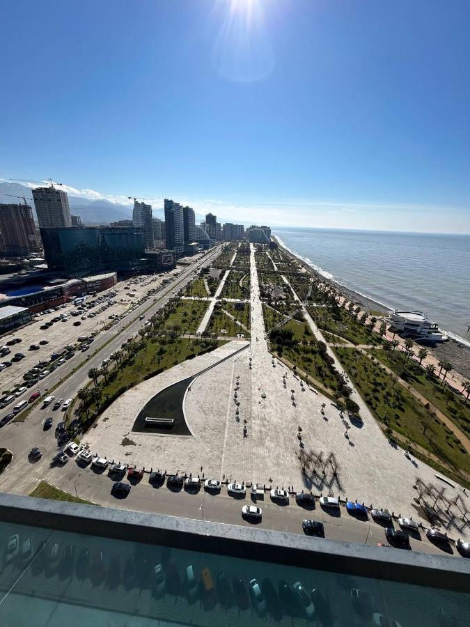 Студия С Потрясающим Видом На Море В Orbi Beach Tower Batumi Exterior foto