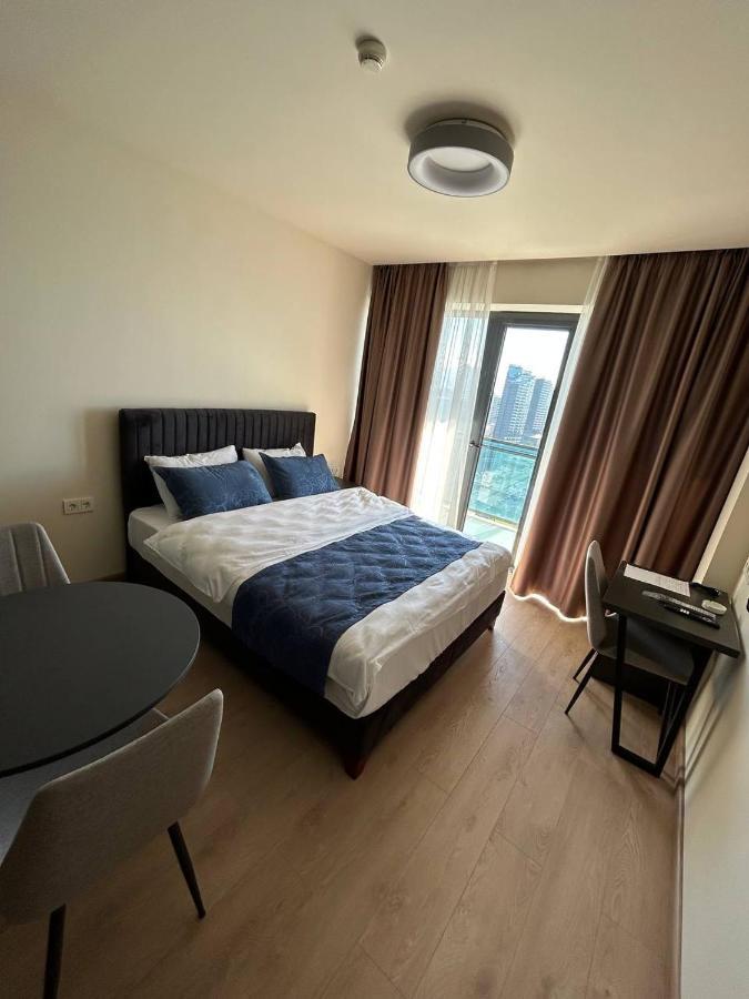 Студия С Потрясающим Видом На Море В Orbi Beach Tower Batumi Exterior foto