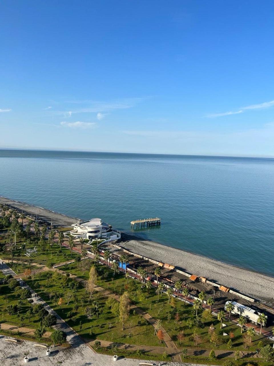 Студия С Потрясающим Видом На Море В Orbi Beach Tower Batumi Exterior foto